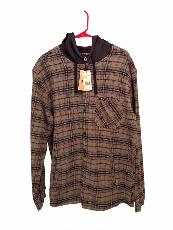 Quiksilver Other - Quiksilver‎ Sandbar Button Down Flannel. Size Large. New with tags